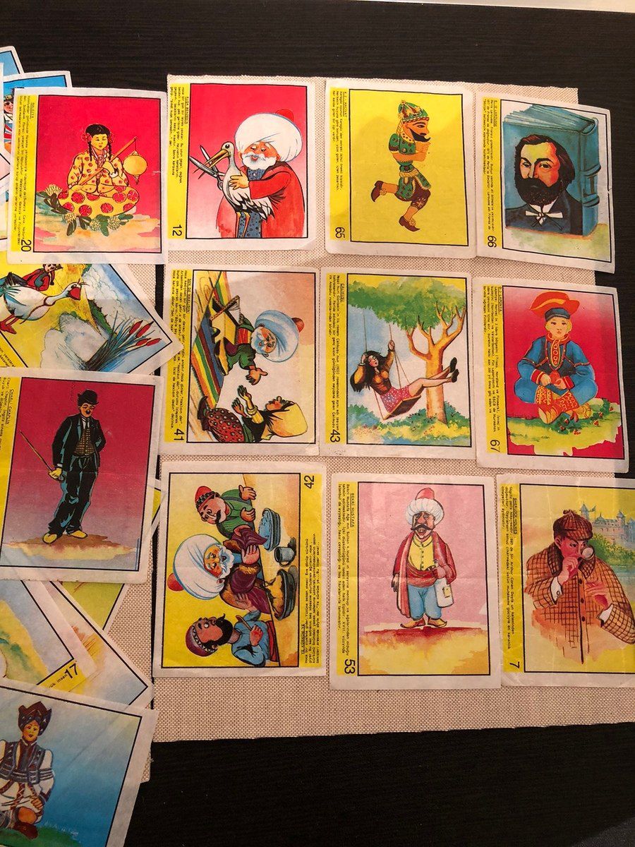 1987-1990 saqqız kağızları — Kolleksiyalar, Bakı (8)
