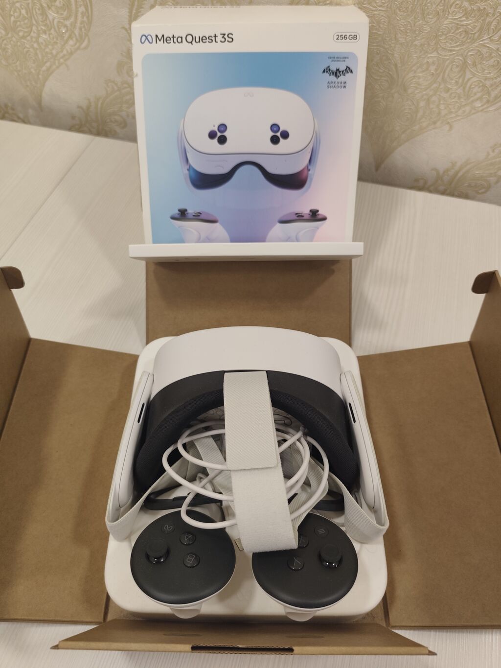 Meta Quest 3S VR dəst – 256 GB. Cəmi 2-3 dəfə işlədilib. Amerikadan — Oyunlar, konsollər və proqramlar, Bakı (3)