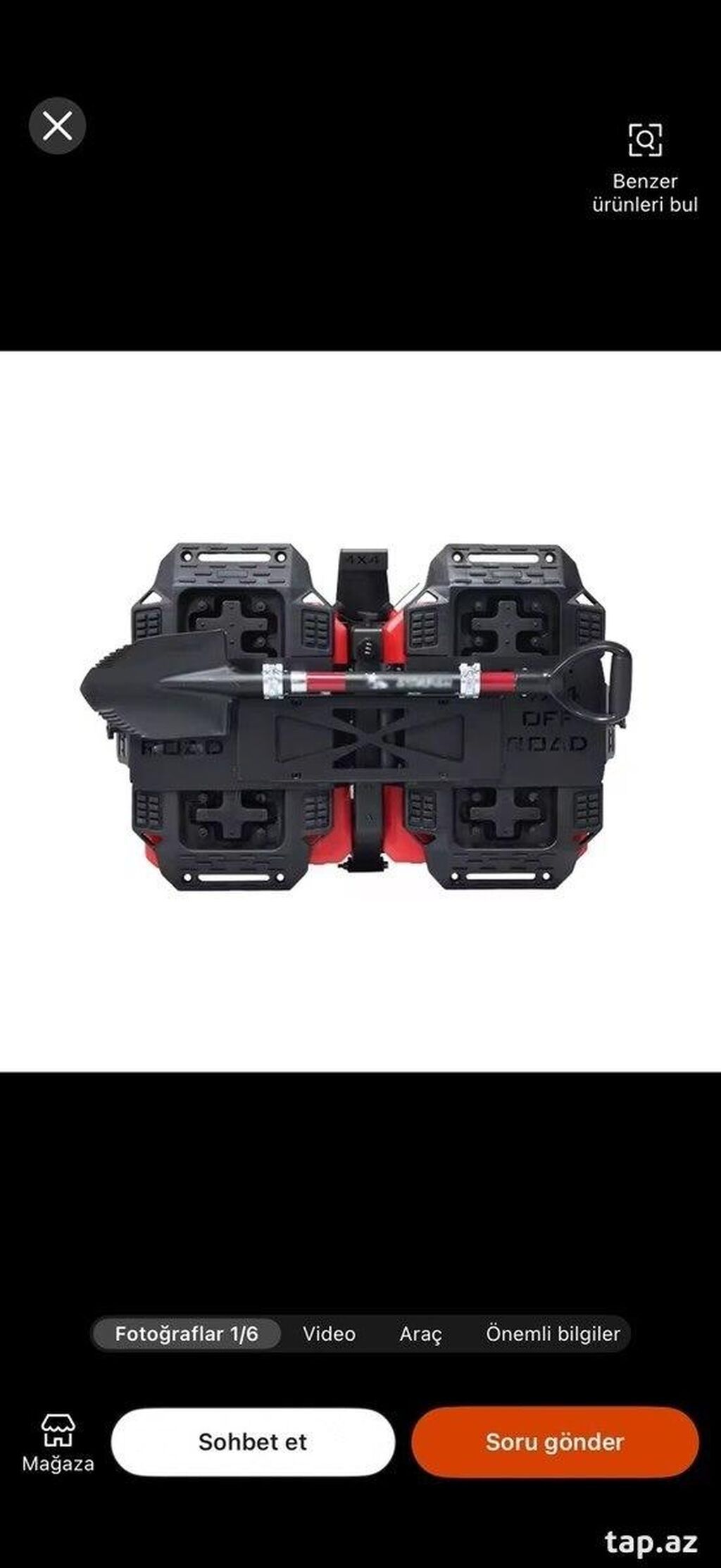 4x4 offroad ücün traction board bidon kürek Bütün kateqoriyalar — Avtoşoför dəstləri, Bakı (2)