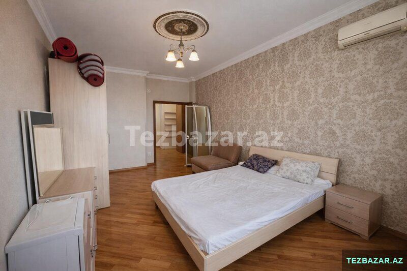 Kirayə verilir 3 otaqlı yeni tikili 105 m², İnşaatçılar m — Mənzil, Bakı (4)