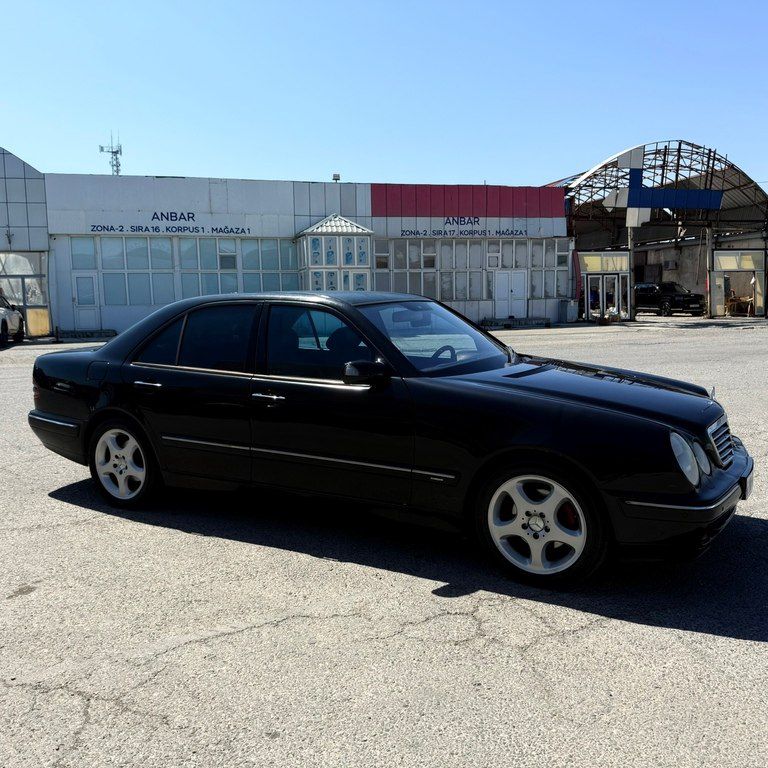 Mercedes E 270, 2.7 L, 2000 il, 265 000 km — Avtomobillər, Bakı (6)