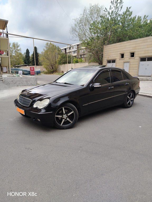 Mercedes C 200, 2.0 L, 2000 il, 340 000 km — Avtomobillər, Tovuz (2)