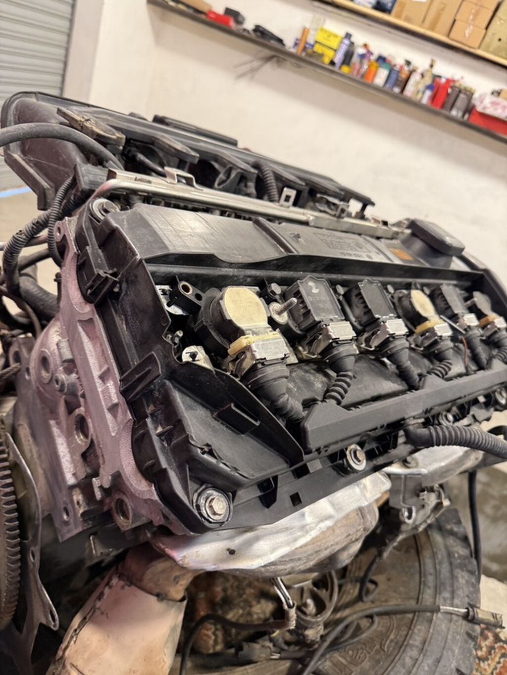 Bmw M54 2.2matoru ideal veziyyetdedir. Yag yemir sadece mawin qeza — Mühərriklər, Bakı (3)