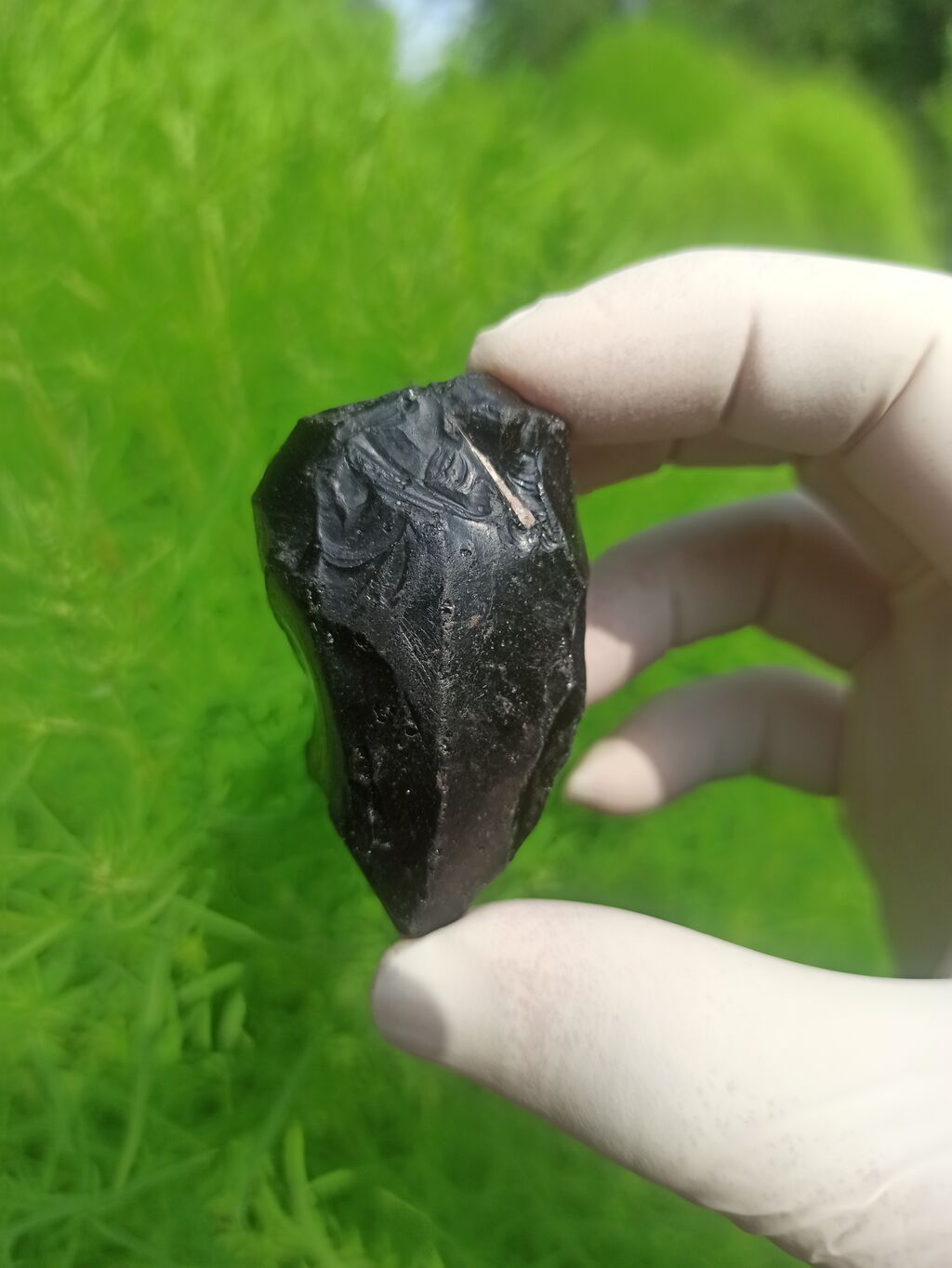 Bürclərə görə Qoruyucu Obsidian daşı Vulkanik Kristal Mineral — Digər, Sumqayıt (7)
