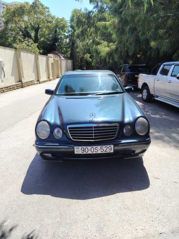 Mercedes E 220, 2.2 L, 1999 il, 505 000 km — Avtomobillər, Bakı (9)