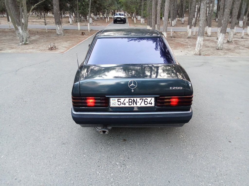 Mercedes 190, 1.8 L, 1990 il, 542 311 km — Avtomobillər, Sumqayıt (12)