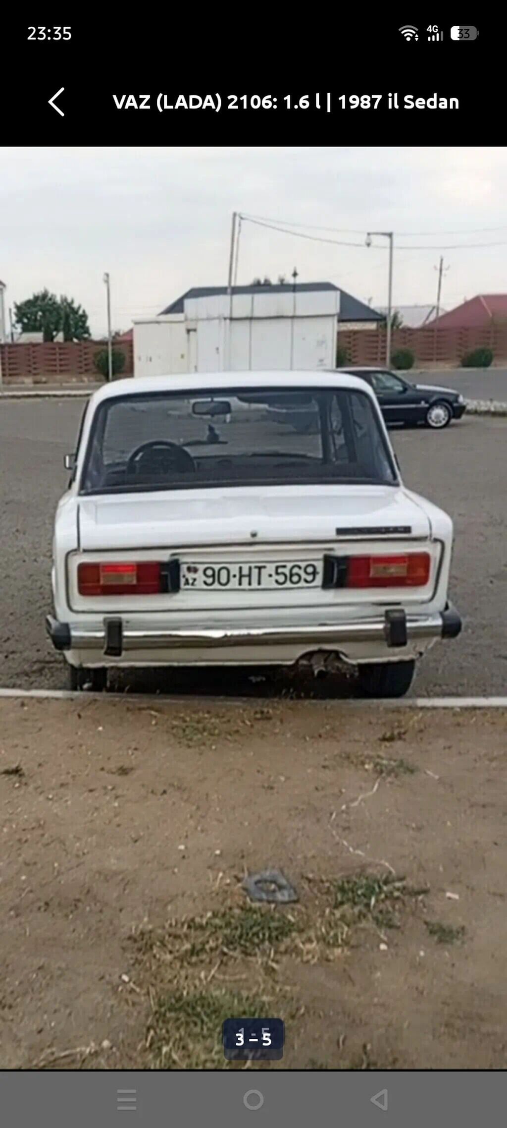 VAZ (Lada) 2106: 1.6 l 1987 il Sedan — Avtomobillər, Şəmkir (2)
