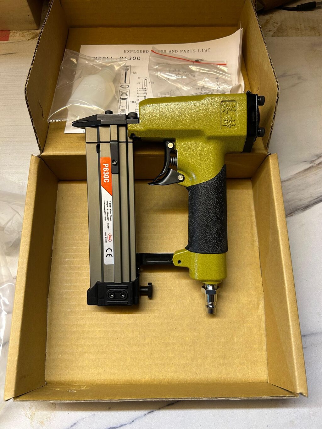 Meite P630C pnevmatik dırnaqçı/stapler - Brend: Meite - Model: P630C — İnşaat staplerləri və neylerlər, Bakı (4)