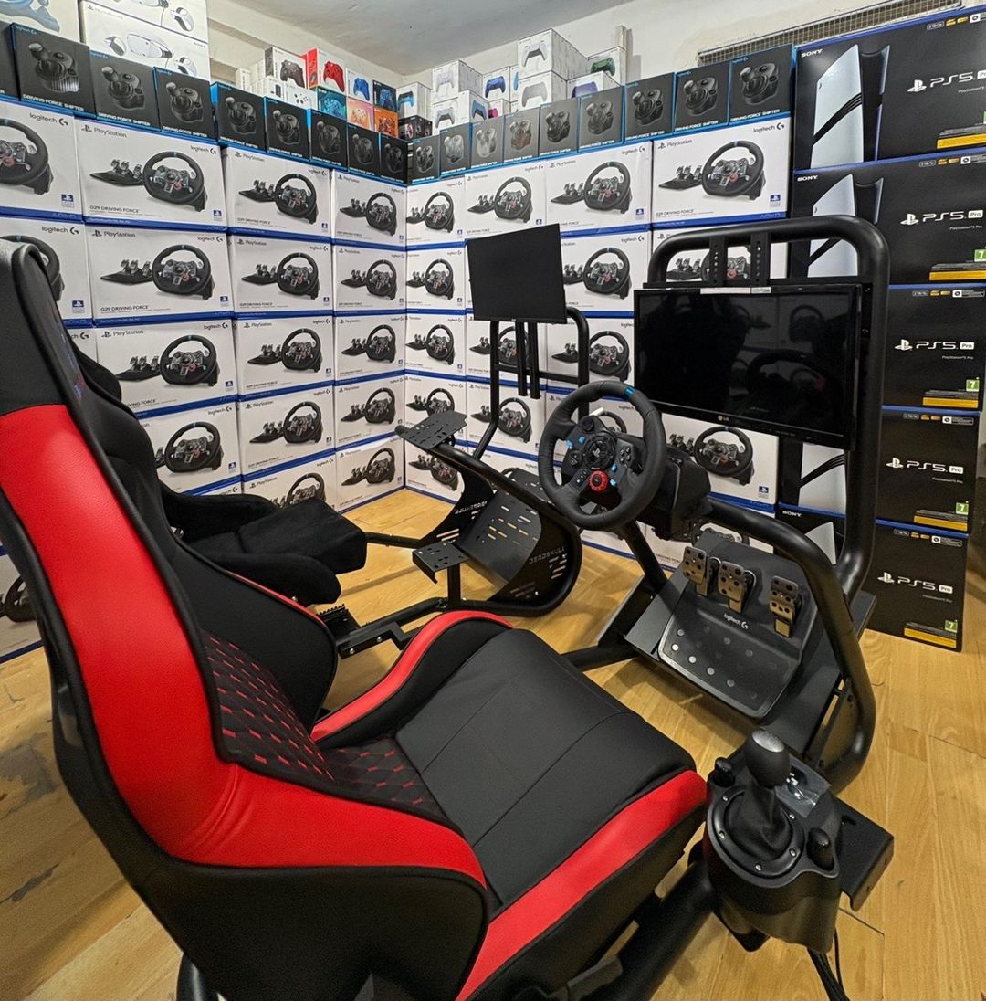 Racing Simulator oturacağı və sükan stendi — Oyunlar, konsollər və proqramlar, Bakı (2)