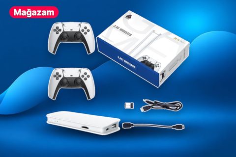 M15 Retro Game Stick – HDMI, Simsiz Pultlar — Bakı