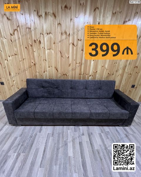 Divan, açılıb-bazaya çevrilən funksional modeldir. Müasir və — Bakı
