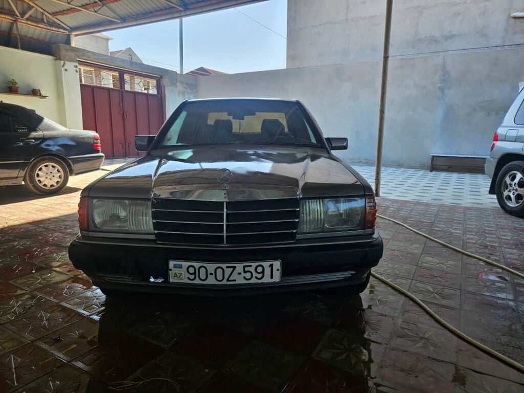 Mercedes 190, 1.8 L, 1992 il, 399 999 km — Avtomobillər, Sumqayıt (2)
