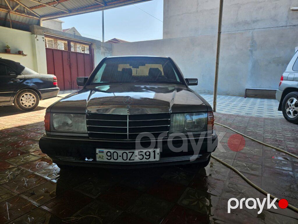 Mercedes 190, 1.8 L, 1992 il, 399 999 km — Avtomobillər, Sumqayıt (2)