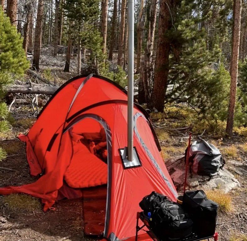 Çadır soba çıxışı — Camping, ovçuluq və balıqçılıq, Bakı (3)