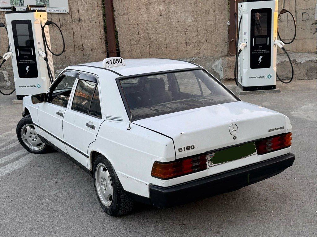 Mercedes 190, 2.0 L, 1987 il, 525 365 km — Avtomobillər, Sumqayıt (4)