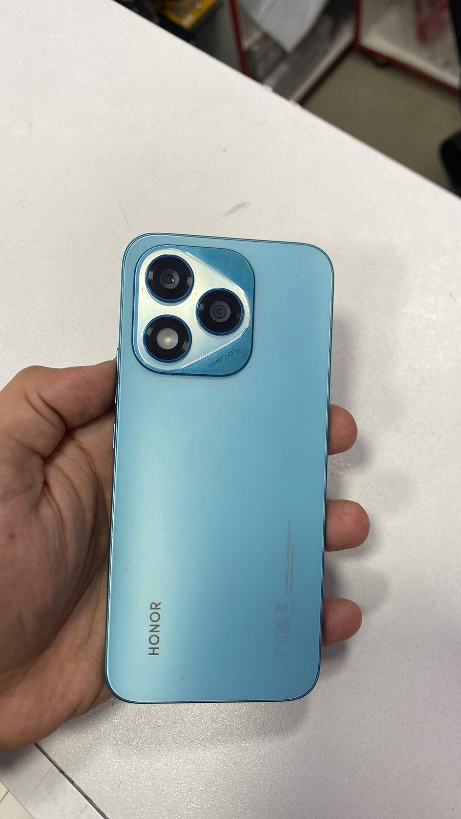 Honor 400 Lite Velvet Grey 256GB/8GB — Smartfonlar, Bakı (2)