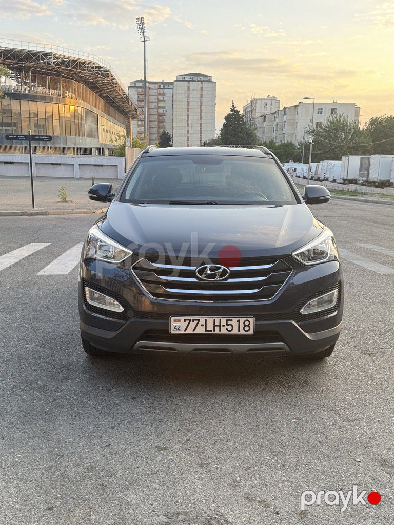 Hyundai Santa Fe, 2.0 L, 2015 il, 158 000 km — Avtomobillər, Bakı (2)