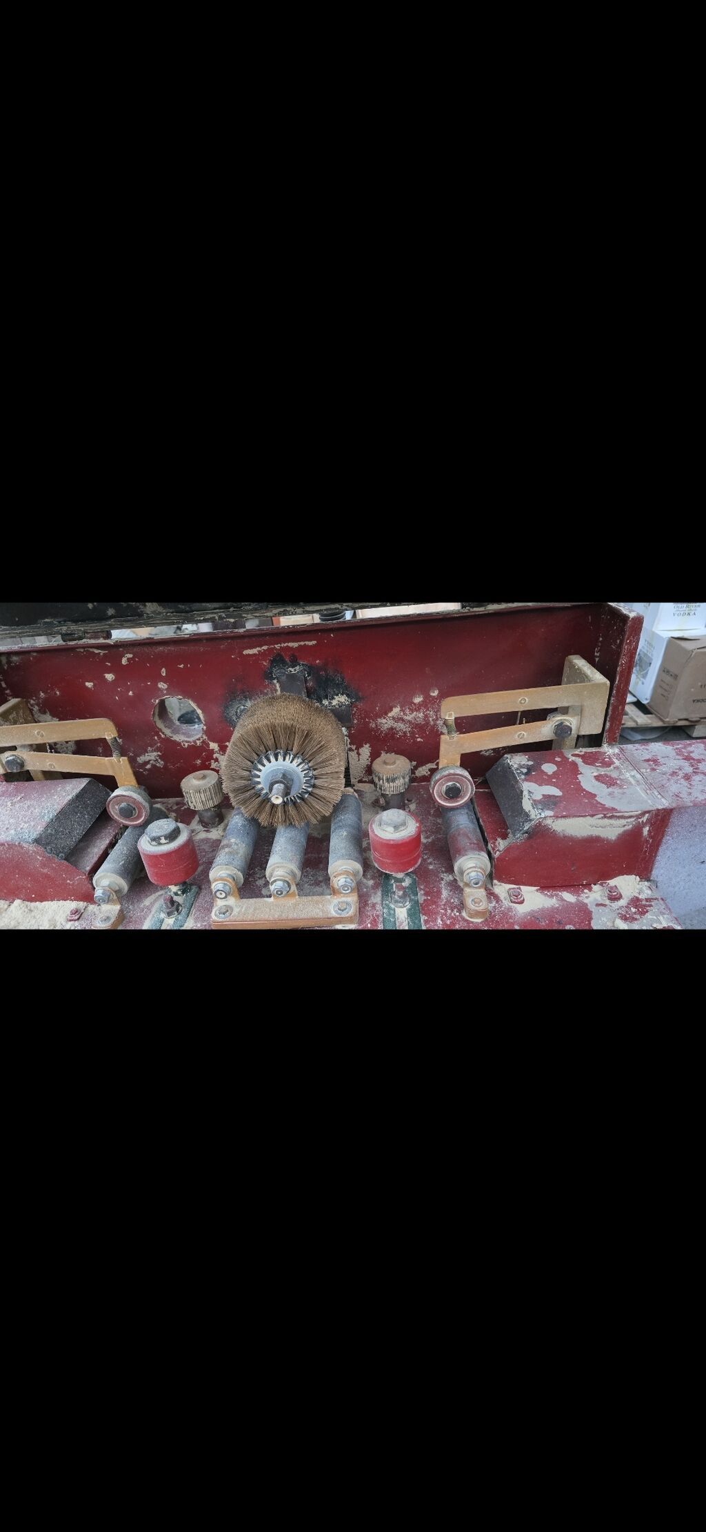 Ağaç fırçalama və teksturalama aparatı (wood brushing/aging machine) — Stanoklar, Bakı (3)