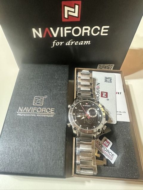 Navıforce hibrid kişi saatı - Brend: Navıforce - Korpus və qolbaq — Gəncə