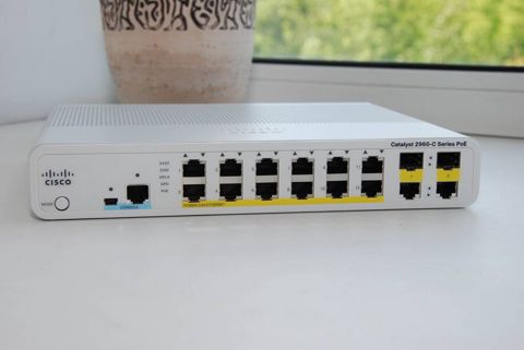 Switch "Cisco 2960C 12PC-L PoE" — Bakı