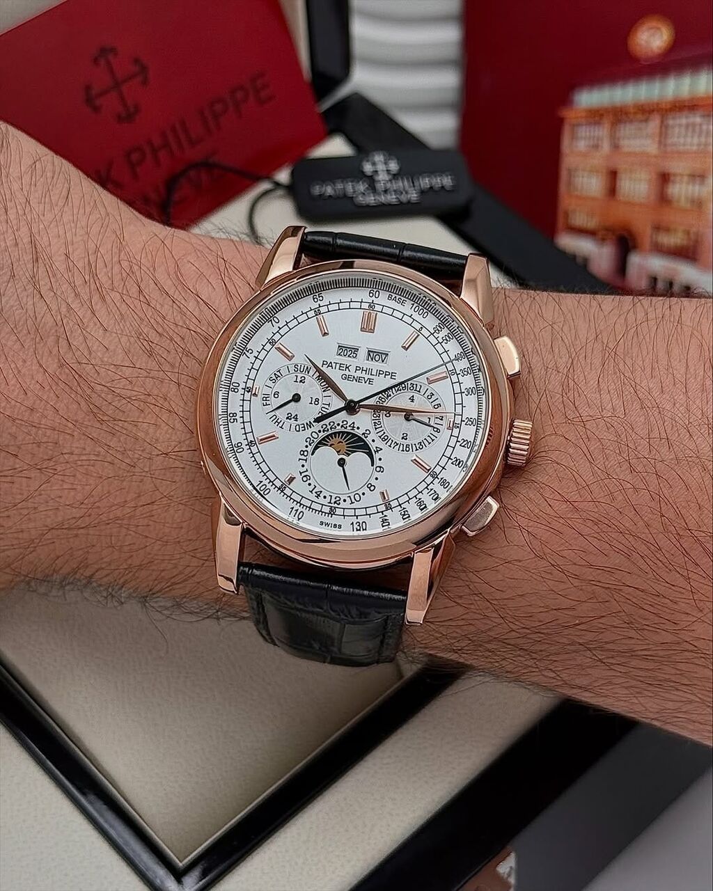 Yeni, Qol saatı, Patek Phillipe, rəng - Qızılı — Qol saatları, Bakı (3)
