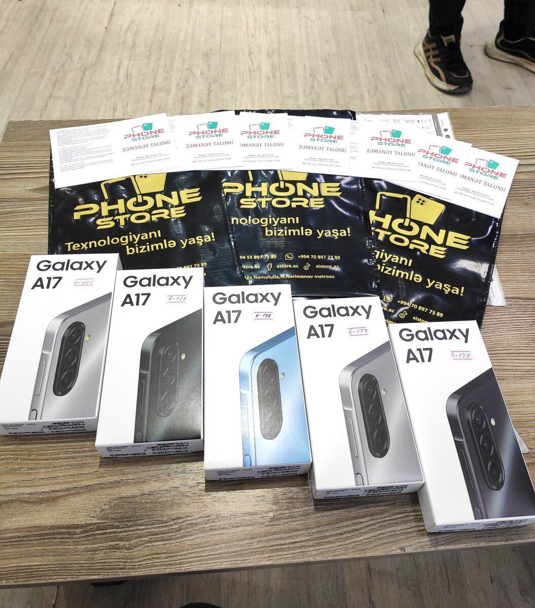 Samsung Galaxy A17 Gray 128GB/4GB — Smartfonlar, Bakı (2)