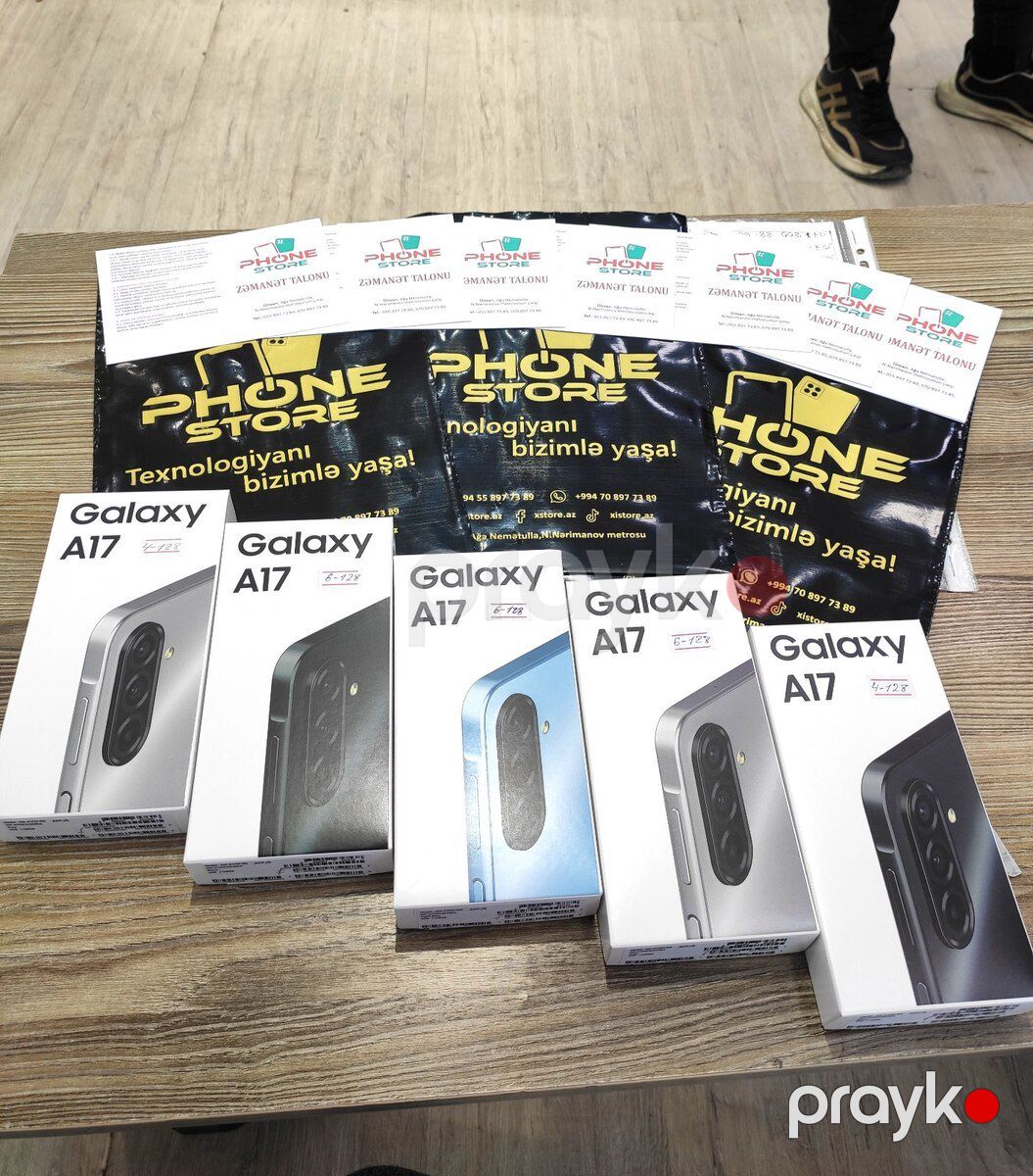 Samsung Galaxy A17 Gray 128GB/4GB — Smartfonlar, Bakı (2)