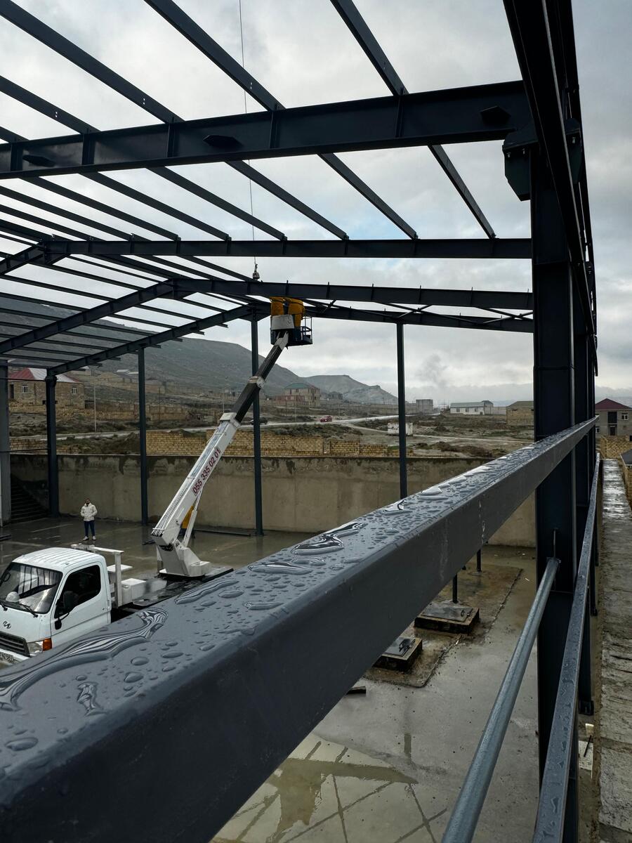 Sənaye tipli metal konstruksiya və prefabrik tikililər — Təmir və inşaat, Bakı (4)
