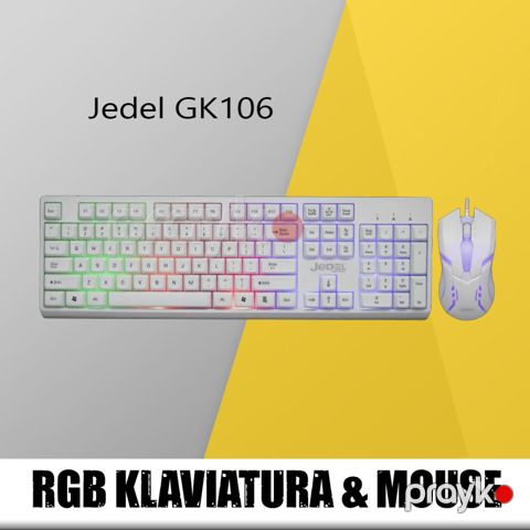 RGB klaviatura Dəsti Jedel GK106