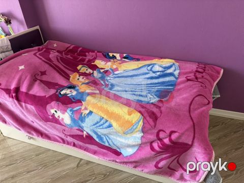 Uşaq yorğanı/plyonka tipli örtük - Mövzu: nağıllardakı şahzadələr