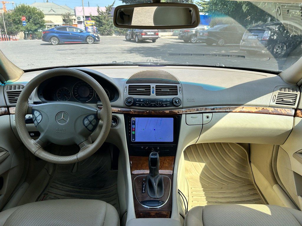 Mercedes E 270, 2.7 L, 2003 il, 320 000 km — Avtomobillər, Bakı (12)