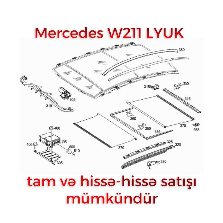 "Mercedes" lyukları — Ehtiyat hissələri və aksesuarlar, Bakı (2)