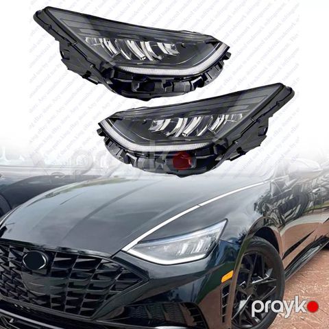 "Hyundai Sonata 2023" LED farası