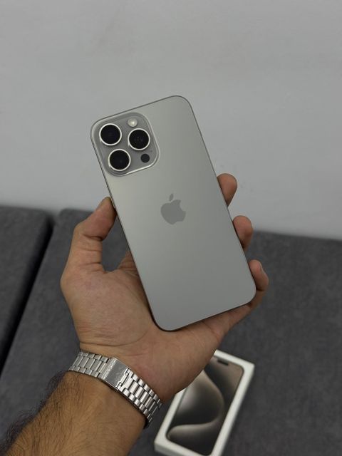 Apple iPhone 15 Pro Max Natural Titanium 256GB/8GB — Bakı