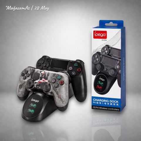 PS4 pult üçün şarj stansiyası iPega PG-9180 — Bakı