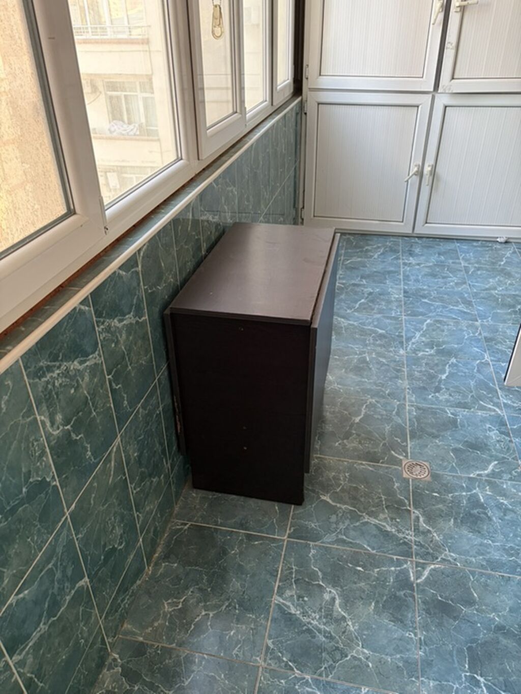 Balkon masası, İşlənmiş, Qatlanan, MDF — Masalar, Bakı (2)