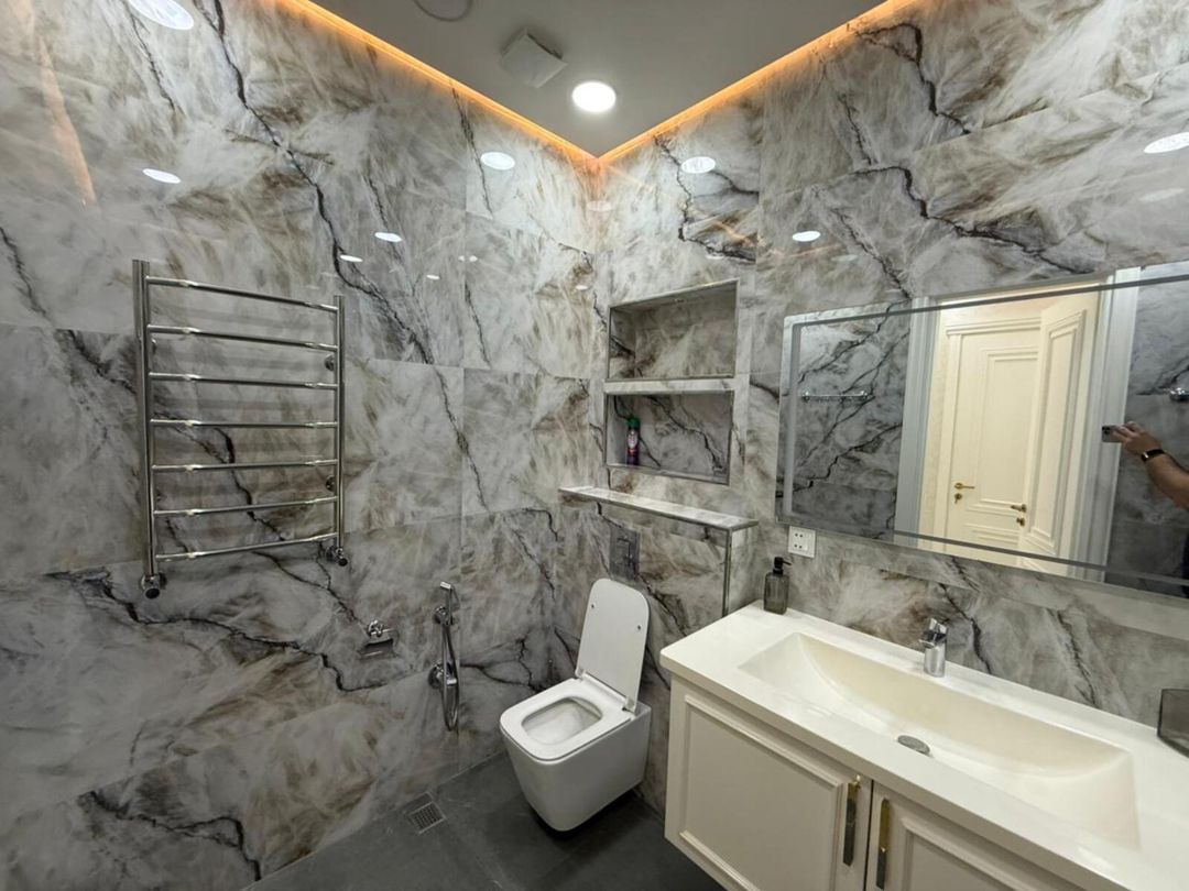İcarəyə verilir 4 otaqlı yeni tikili 150 m² — Mənzil, Bakı (8)