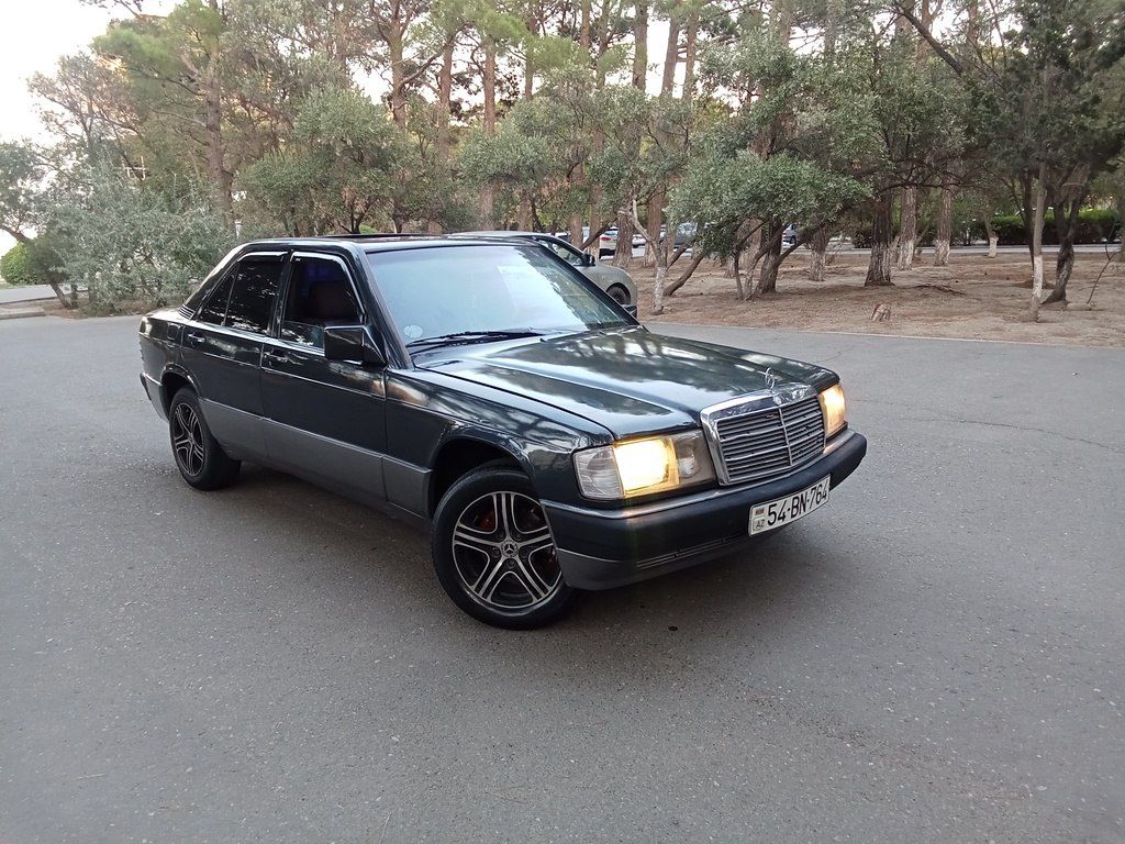 Mercedes 190, 1.8 L, 1990 il, 542 311 km — Avtomobillər, Sumqayıt