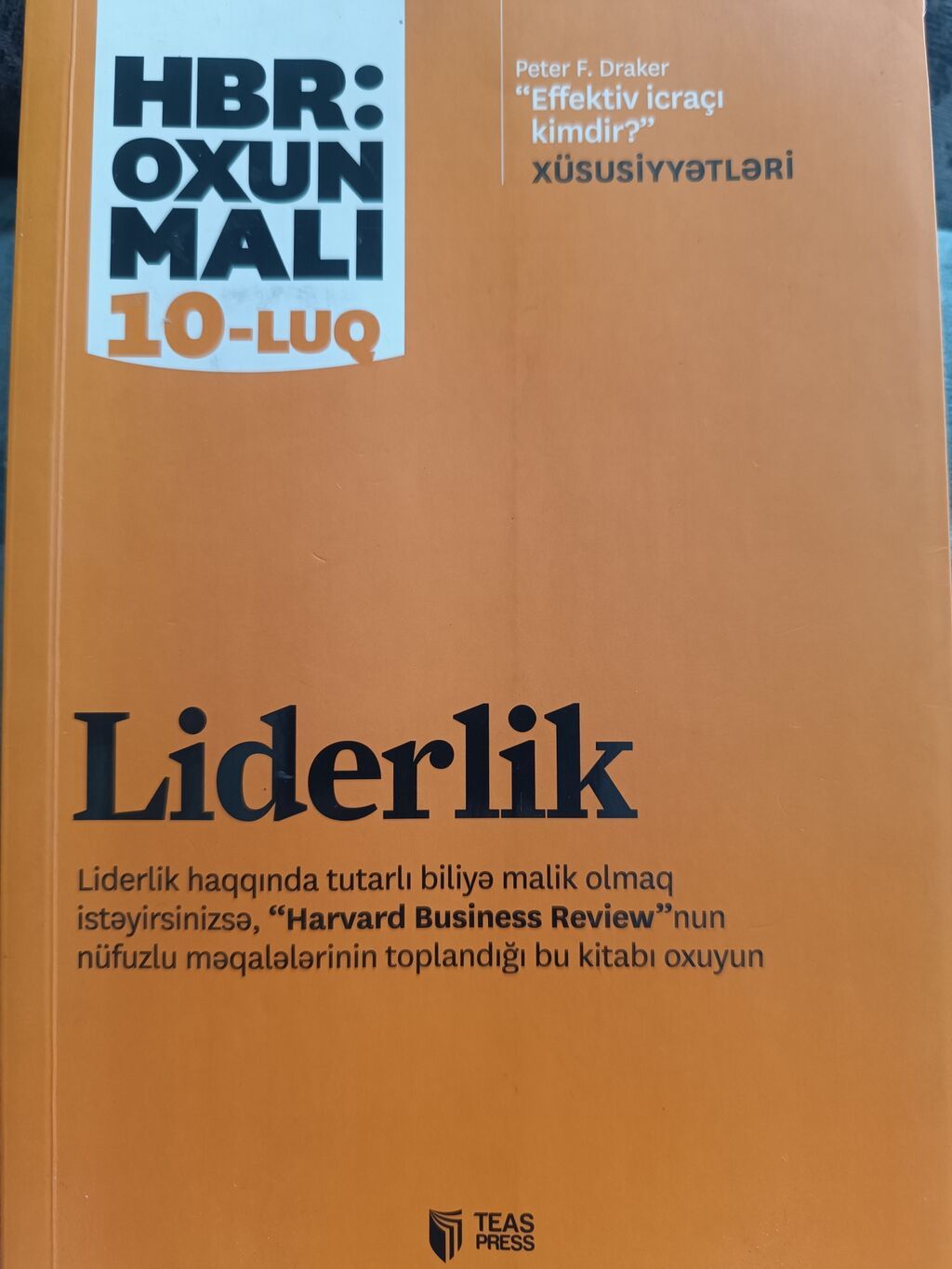 Harvard Business Review – “Liderlik” kitabı satılır Harvard Business — Kitablar, Bakı