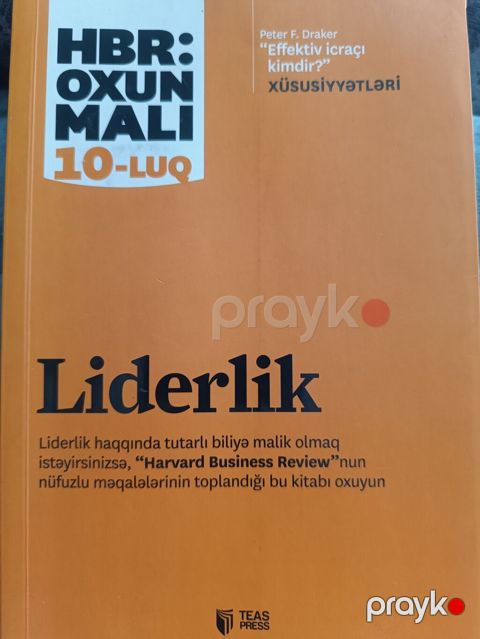 Harvard Business Review – “Liderlik” kitabı satılır Harvard Business
