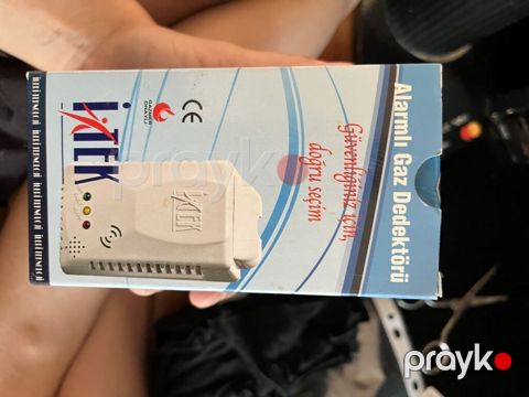 İtek Alarmlı Qaz Dedektoru Məhsul tipi: Divara qoşulan qaz sızması — Digah