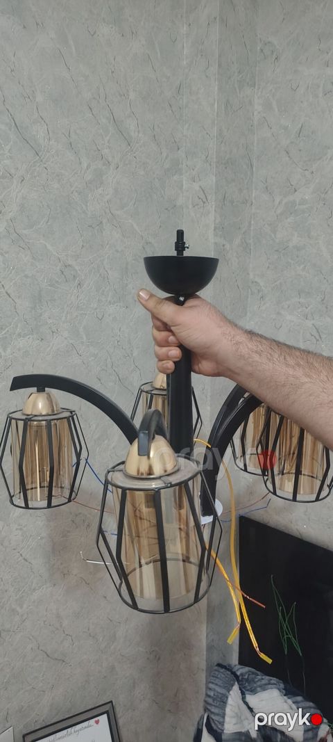 Çılçıraq, 4 lampa, Metal — Sumqayıt