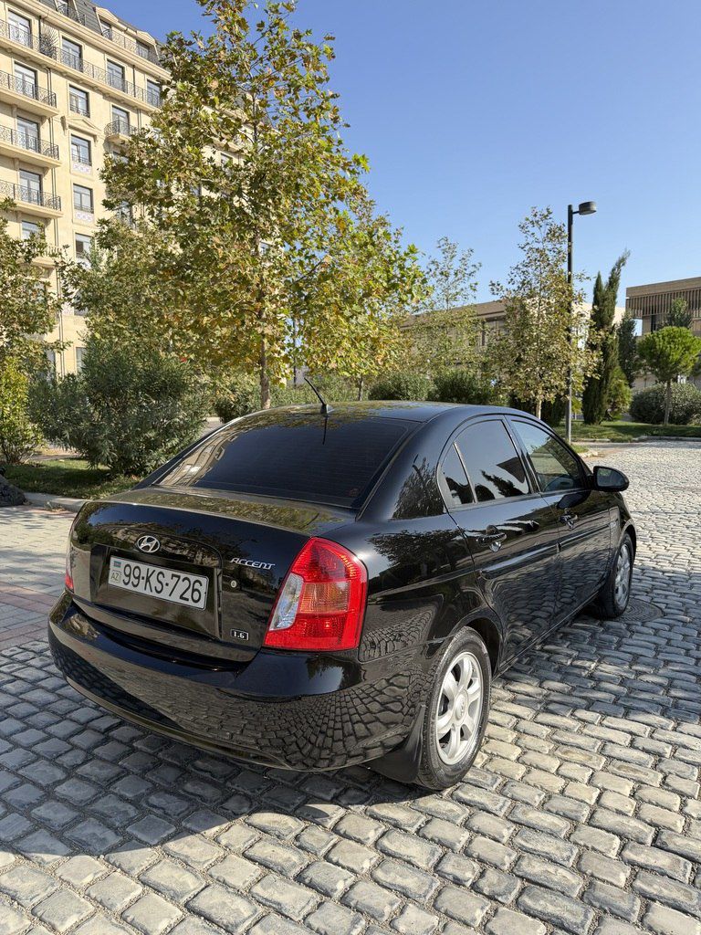 Hyundai Accent, 1.6 L, 2007 il, 212 454 km — Avtomobillər, Bakı (5)