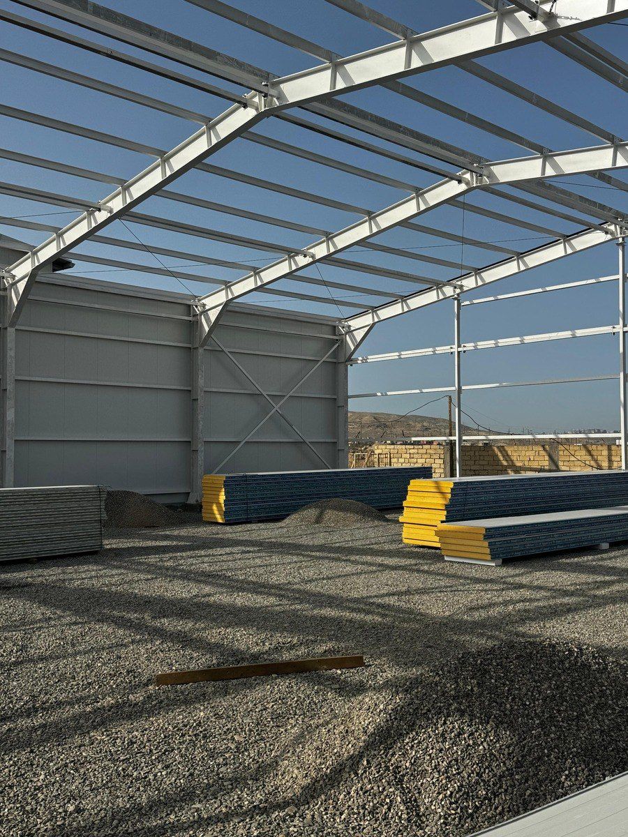 Sənaye tipli metal konstruksiya və prefabrik tikililər — Təmir və inşaat, Bakı (3)