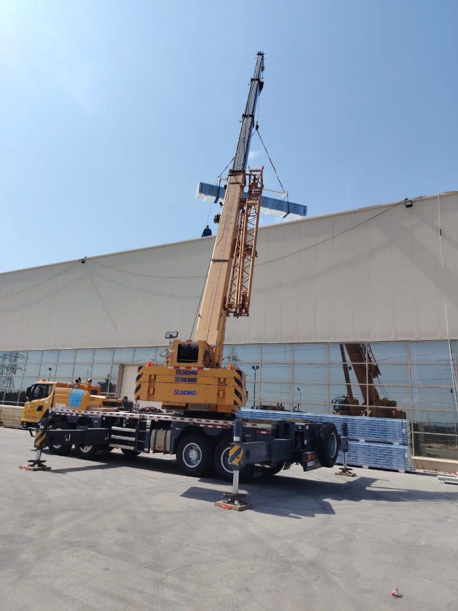 Xcmg Kran 70 tonluq, 2022 icarəsi — Avtomobil icarəsi, Bakı (3)