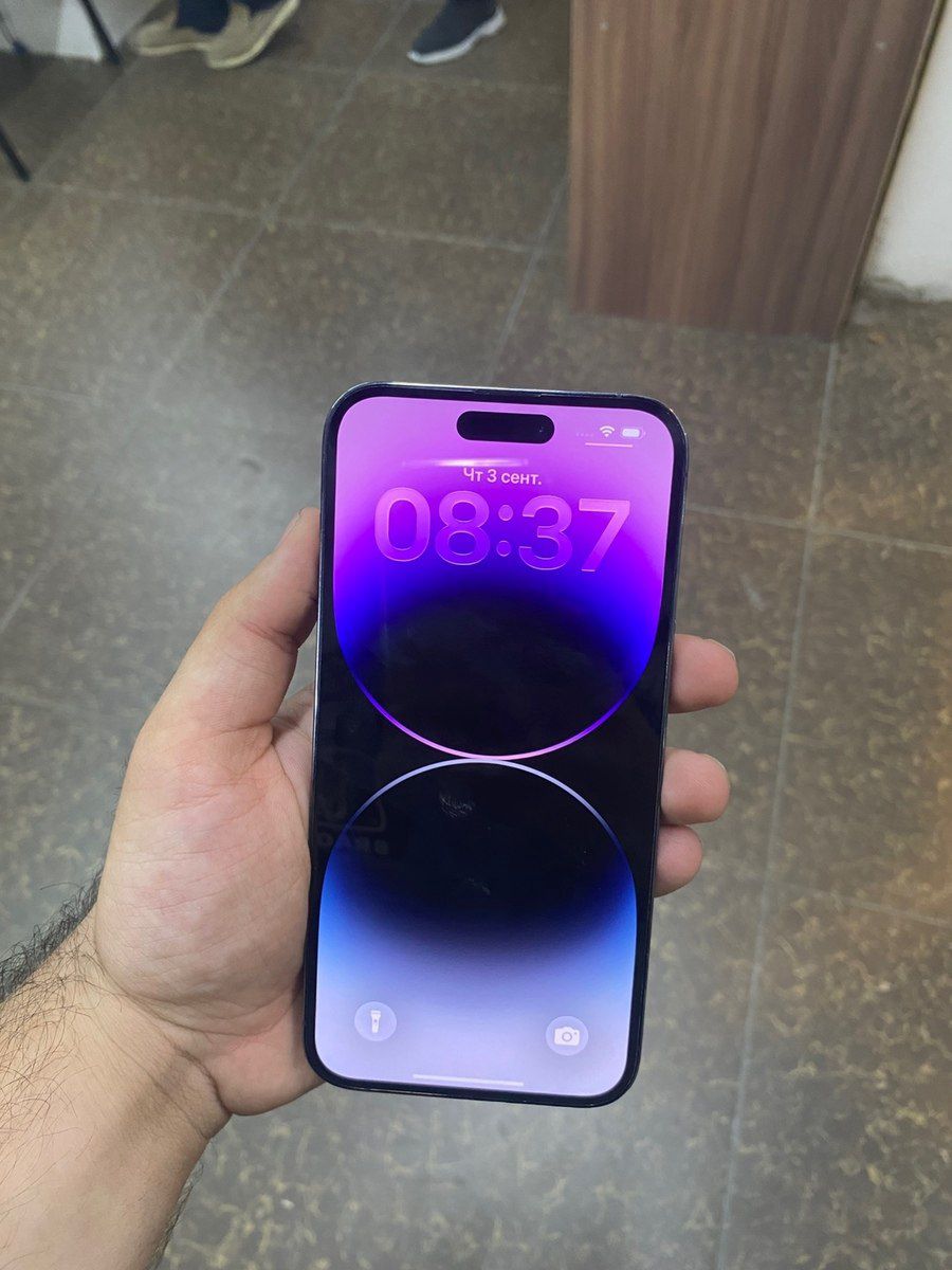 Apple iPhone 14 Pro Max Deep Purple 128GB/6GB — Smartfonlar, Bakı (4)