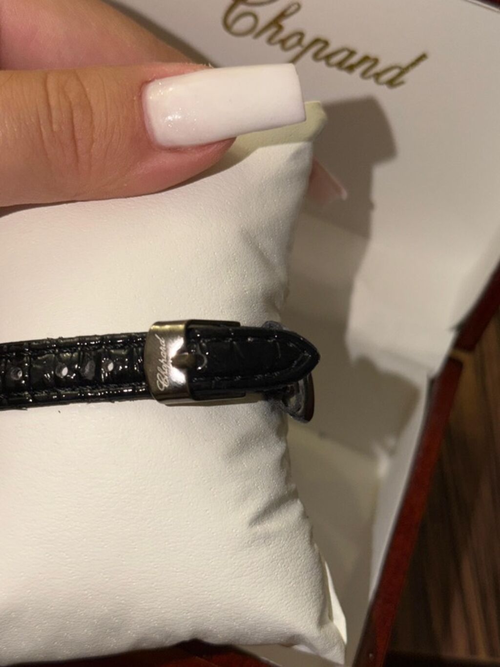 Chopard qadın saatı - Korpus: oval formalı, paslanmayan polad — Qol saatları, Bakı (7)