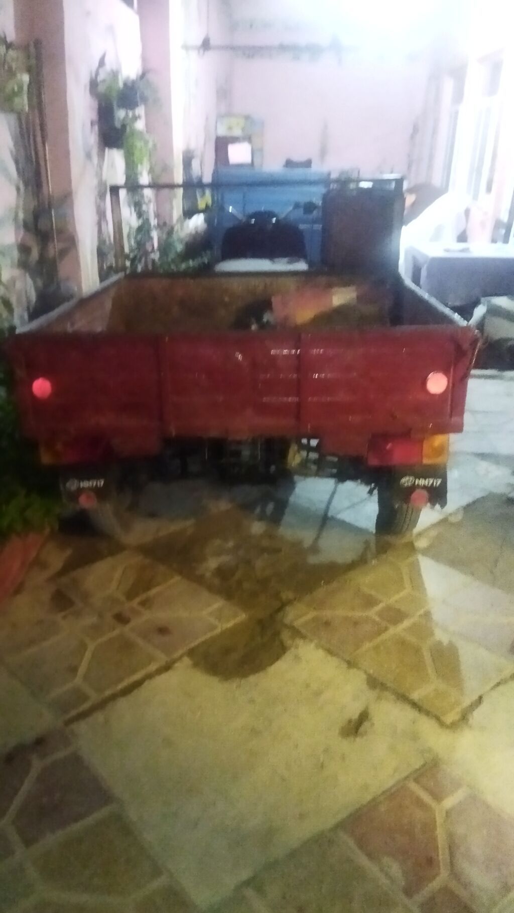 Üç təkərli yük motosikleti (motorlu arabacı) - Korpus: Ön hissəsi — Motosikletlər, Digah (3)