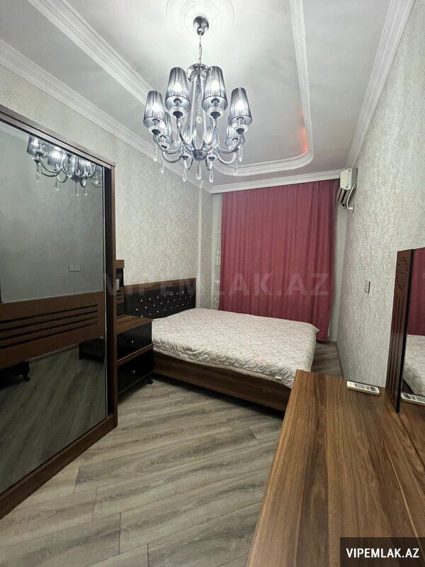 Nərimanov rayonunda 2 otaqlı Yeni tikili Kirayə verilir, 66 m² — Mənzil, Bakı (6)