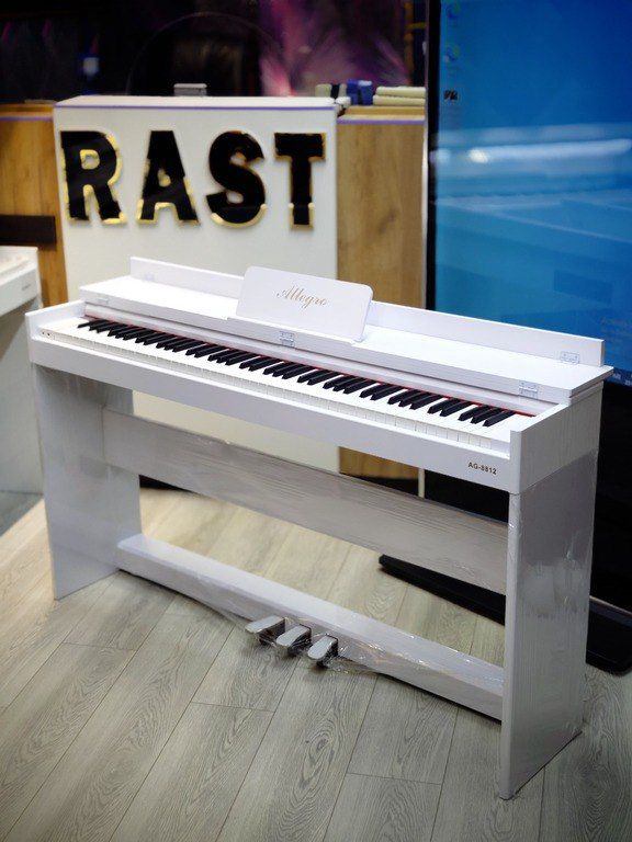 Elektro piano "Allegro, AG-8812 PVS White" — Musiqiə alətləri, Bakı (6)